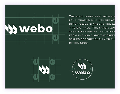 WEBO Logo design