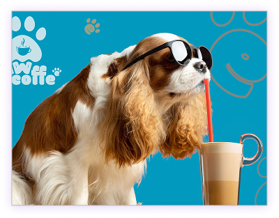 Dog-friendly cafe Branding